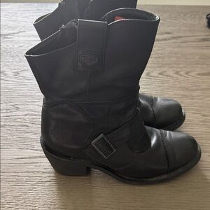 Women’s size 10 Harley-Davidson Black Leather Riding Boots